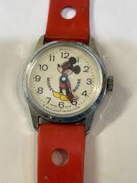 Vintage Mickey Mouse Watch Walt Disney 1970's | eBay
