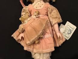 Dynasty Porcelain Doll with Teddy Bear | eBay