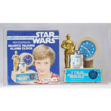 1984 Bradley Time Star Wars Loose Quartz Talking Alarm ...