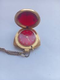 Vintage watch women's Zaria gold plated | eBay