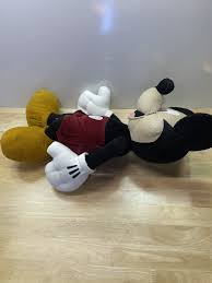 Large Disney Store Retro Corduroy Mickey Mouse Plush 22 ...