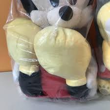 Disney Mickey Pluto Big Plush Toy Set Limited Edition ...