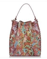 Brahmin Marlowe Reservoir Melbourne Leather Drawstring ...