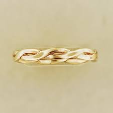 Braided Ring in Sterling Silver or Antique Bronze Handmade ...