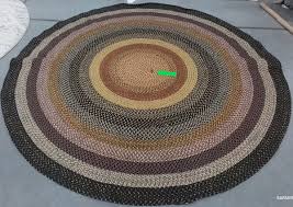 Blue Round Braided Area Rugs for sale | eBay