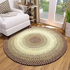 Ridgewood Farmhouse Braided Rug For Kitchen And Living Room ...