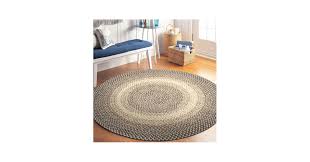 Amazon.com: Super Area Rugs Braided Rugs - Alfombra redonda ...