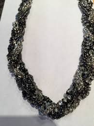 The Limited Black & Silver Chunky Necklace and bracelet New ...