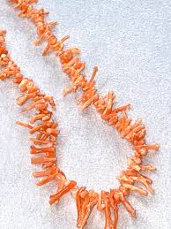 Vintage Branch Coral Necklace 24 Inches in Length - Etsy