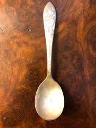 Antique Branford Silver-Plate Mickey Mouse 5.5” Spoon ...