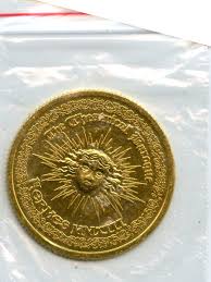 Mardi Gras Doubloon Hermes Coin of Olympus 2013 Aluminum ...