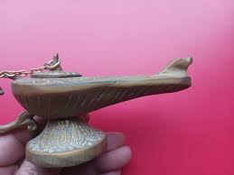 Vtg Brass *Aladdin's Lamp Incense Burner* | eBay