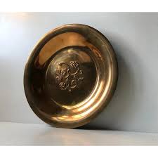 Art Deco Bronze Dish from Ægte Ildfast, 1930s | Chairish