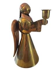 Brass Angel Candle Holder | eBay