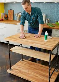 How to Build a Butcher-Block Island - This Old House