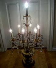 Crystal Large Vintage Original Antique Chandeliers, Sconces & Lighting Fixtures for sale | eBay