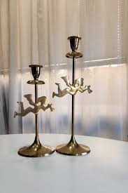 Vintage Brass Angels Cherubs Candlesticks, Set of 2 - Etsy