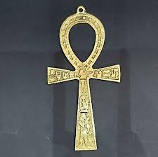 Lot of 3 Ancient Egyptian Key of Life Ankh Engraved Brass ...