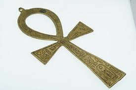 Vintage Hieroglyphics Egyptian Ankh 7" | eBay