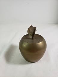 Vintage Brass Apple Bell | eBay