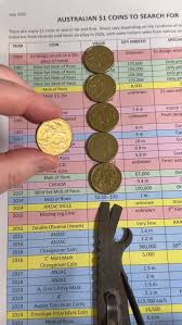 Dig for Rare $1 Coins Worth Up to $20 in Australia