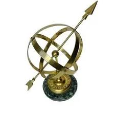Forever Lovely & Beautiful | Accents | Armillary Sphere Astronomical Globe X 65 Vintage Maritime Brass Marble | Poshmark