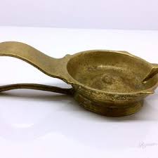Brass Dish Candle Holder or Ashtray Vintage Pre 2000 - Etsy
