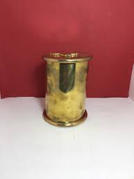 Brass Cylindrical Decorative Canister Keepsake Box With Texas Lid - Etsy Canada