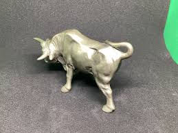 Towle Fine Pewter Bull Figurine - #3603 - Etsy