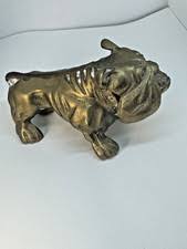 Dog Figurine Collectible Brass Metalware | eBay