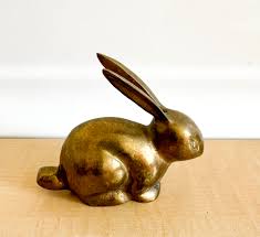 Vintage Brass Animal Lot, Frog, Dolphin, Pear, Rabbit ...