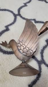 Copper Plated Steel Peace Dove Candle holder Christmas | eBay
