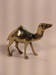 Brass Camel Figurine 4 Tallx5 Long One Hump Paperweight ...