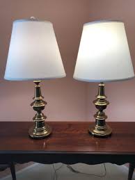 Sold at Auction: Pair of Vintage Ethan Allen Brass Table Lamps