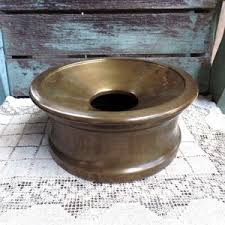 Vintage Solid Brass Spittoon Two Piece Cuspidor 10" - Etsy Australia