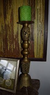 Pierced Brass Altar Candle Holder Moroccan Turkish Rose Filigree Design Art Nouveau Victorian Décor Cutout Reticulated Scrollwork - Etsy