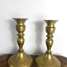 Vintage Brass Candlestick Holders X 2 - Vintage Brass Candle Holders - Brass Candlesticks - 6.5” GC - Etsy New Zealand
