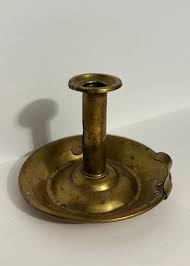 Antique Hogscraper Candlestick - Etsy