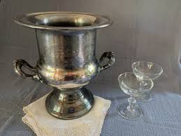 Vintage Silver Champagne Bucket, Alvin Wine Chiller With Patina - Etsy