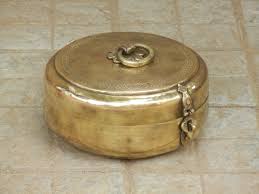 Old Vintage Brass Hand Engraved Jewellery Box, Chapati Box, Bread Box Antique Height 4.5 Inches, Diameter 9 Inches - Etsy Australia