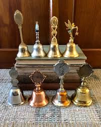 Antique Bell Hand Bell Vintage Bells Old Bell Vintage Bell ...