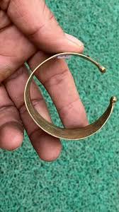 Ancient Old Brass Islamic Hand Bracelet Cuff Bangle Tribal ...