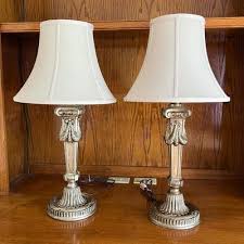 TIFFIN FRANCISCAN ~ Pair (2) ~ Cherokee Rose Etched Double Light Candle Holder | EstateSales.org