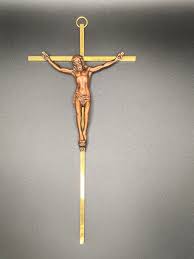 Vintage Brass Crucifix, Wall Hanging Brass Jesus on the Cross, Vintage Religious Home Decor, Vintage Religious Easter - Etsy
