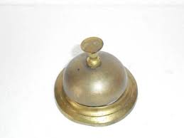 Vintage Brass Table Bell - Nostalgic Elegance and Melodic ...