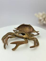 Ocean Crab Inkwells Brass Pen Holder, Gifts for Home Office ...
