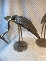 Brass Bird Sculptures pair elegant beautiful | eBay Australia