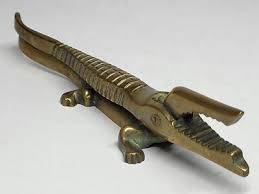 Vintage Brass NUTCRACKER with Animal Crocodile Shape | eBay
