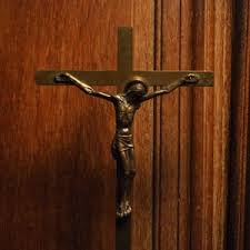 Antique Art Deco Religious Bronze Brass Altar Crucifix Cross 16.8" Tall - Etsy Canada