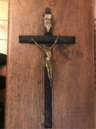 Buy Beautiful Antique Crucifix Jesus Inri, Bronze Gilded Circa 1800 Online in India - Etsy